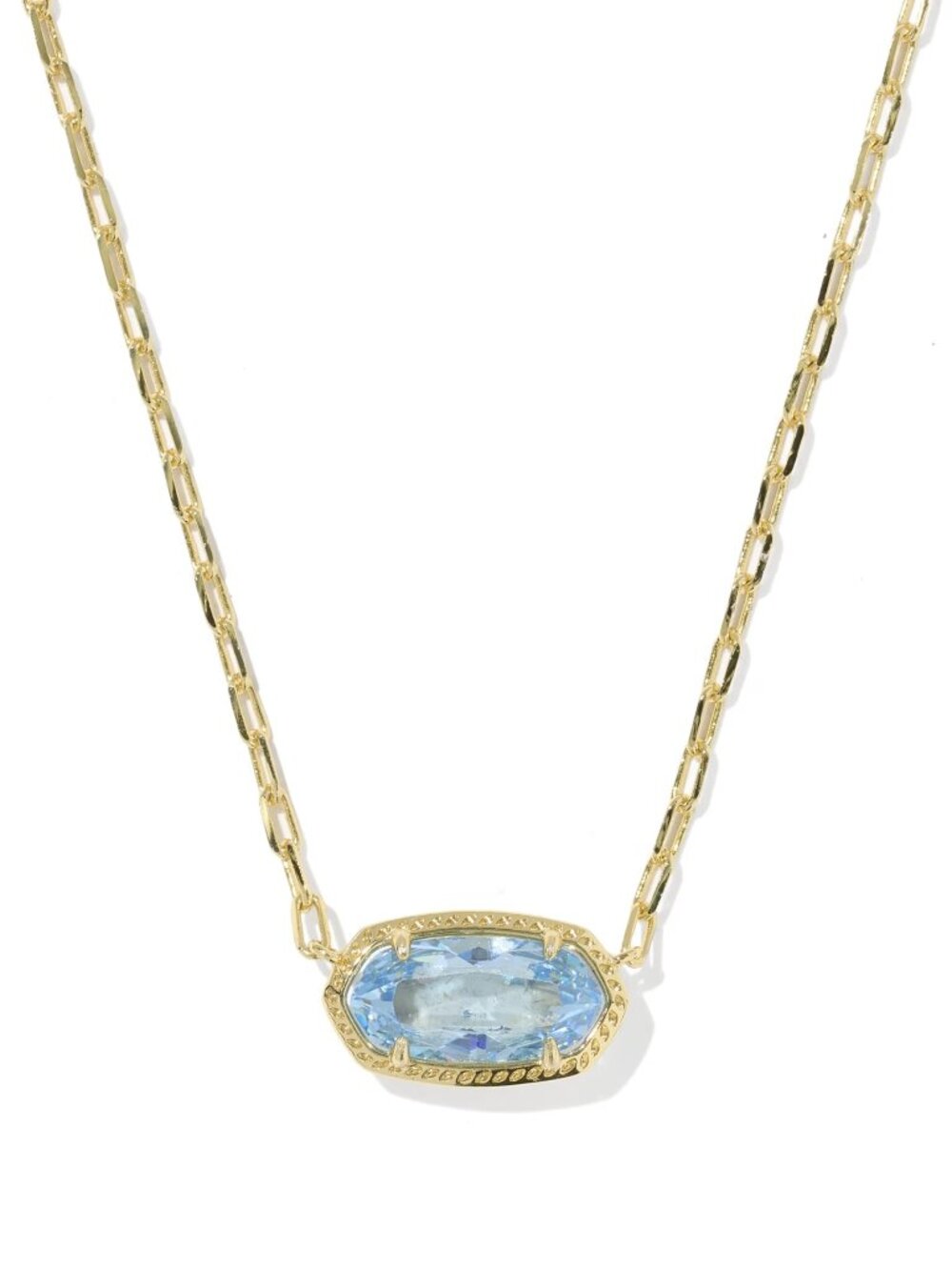 Kendra Scott Elisa Luxe Gold Short Pendant Necklace